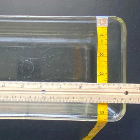 Large Clear Pyrex Loaf Dish - Picture 2 of 4